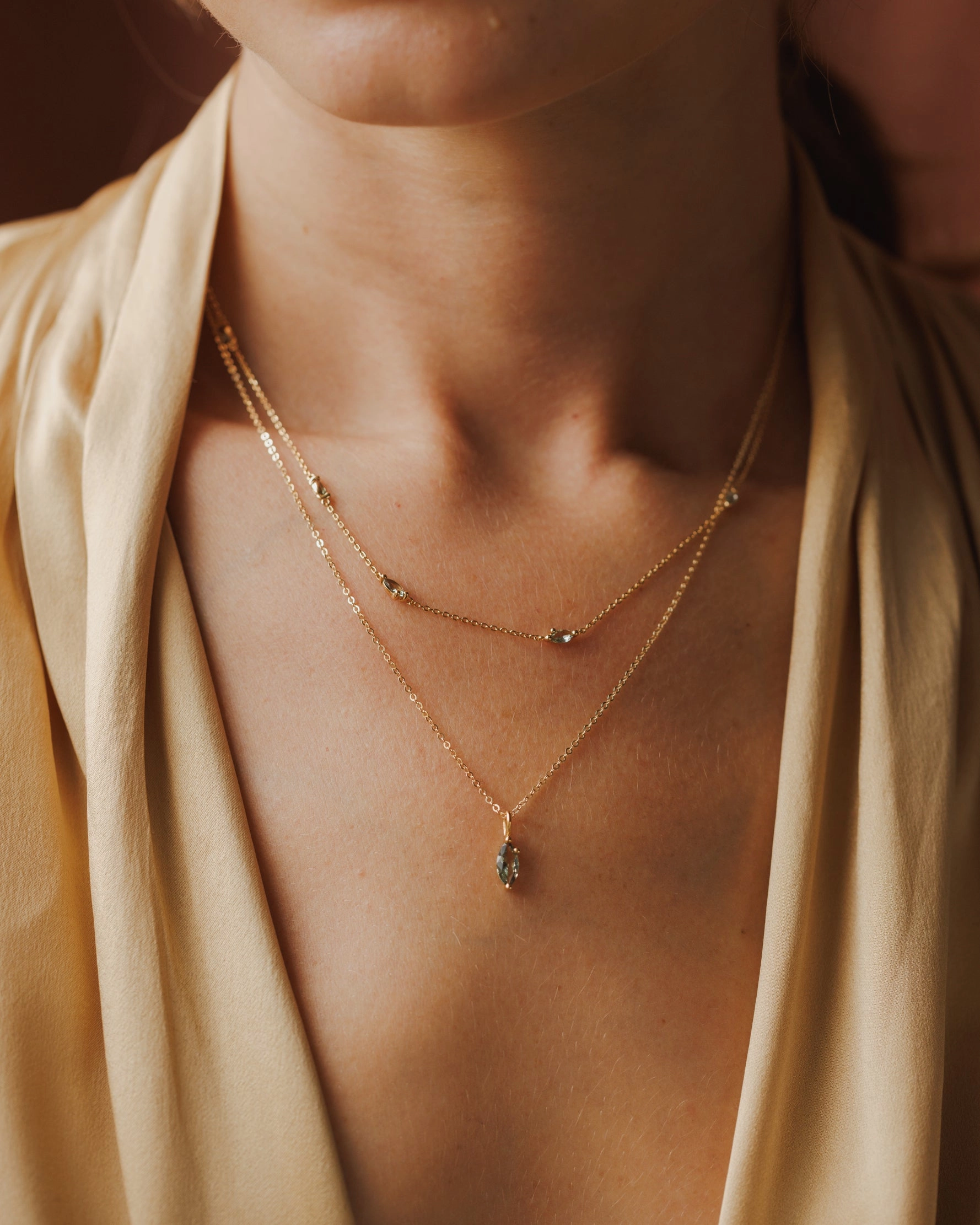 Leaflet Necklace High-Quality Gift