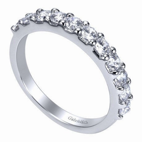 Special Friend Pave Diamond Band .75 Cttw 14K White Gold | Mullen Jewelers