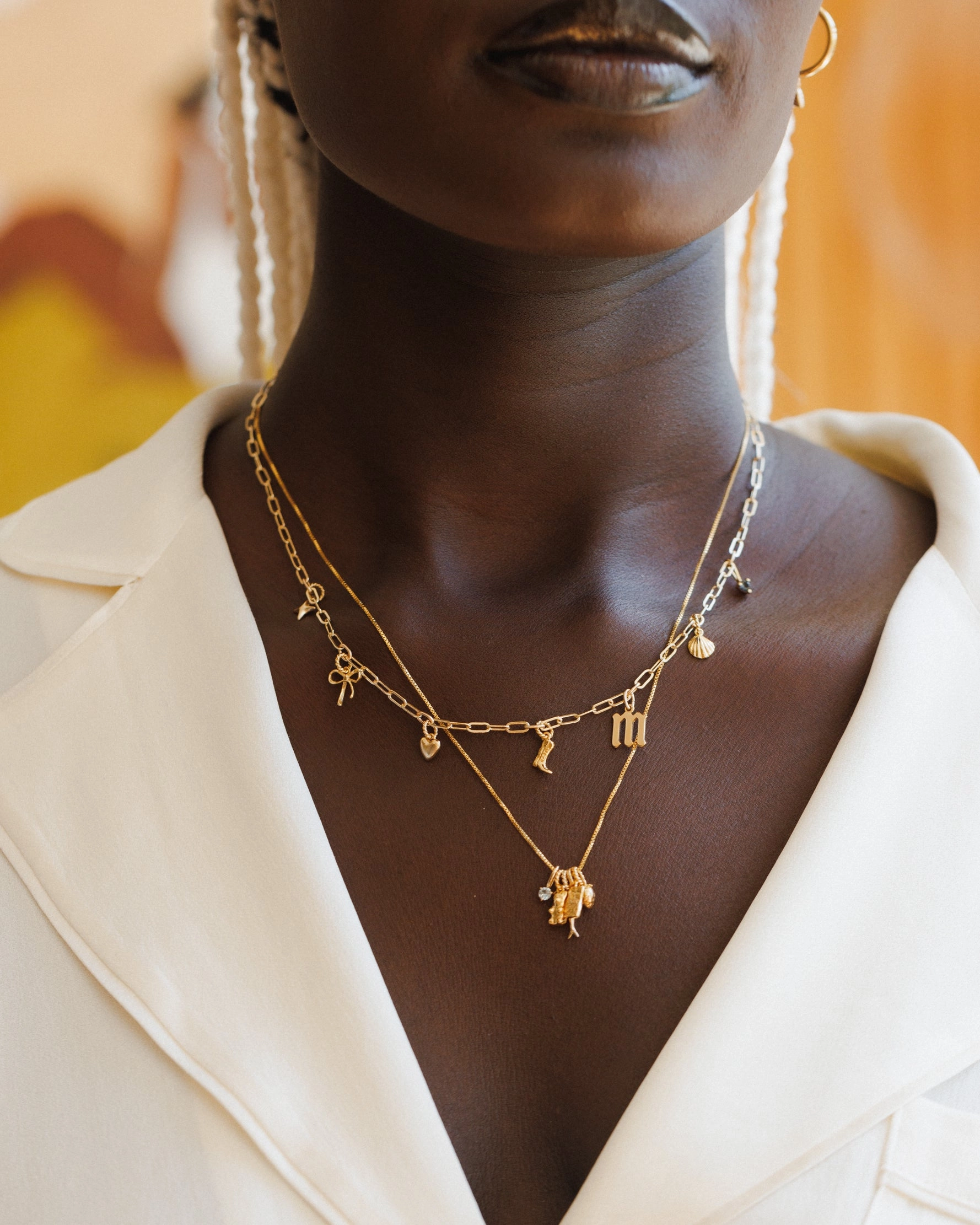 festival look Chic Event Custom Charm Necklace