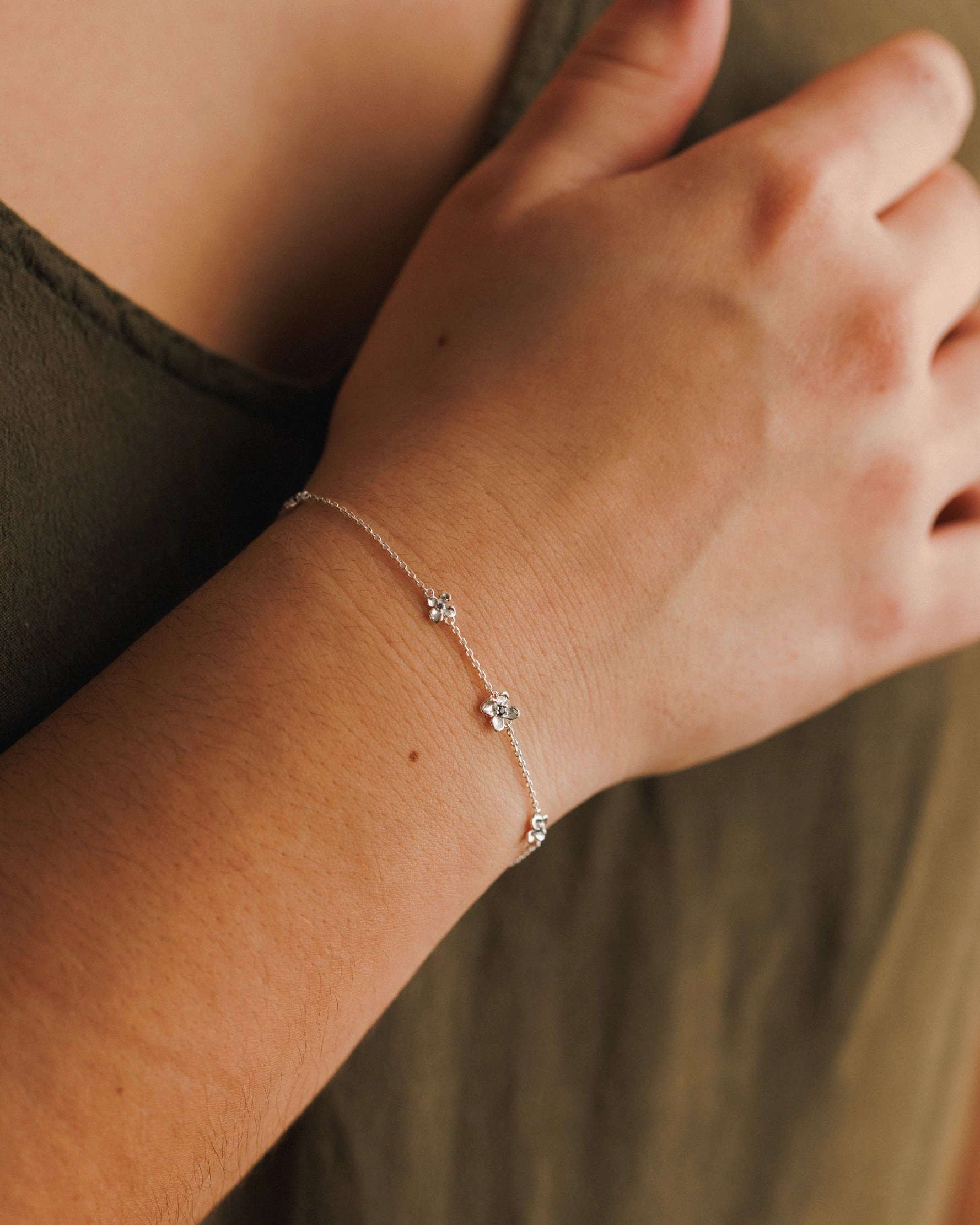 Midnight Blossom Bracelet Lasting Combinations Interchangeable Style