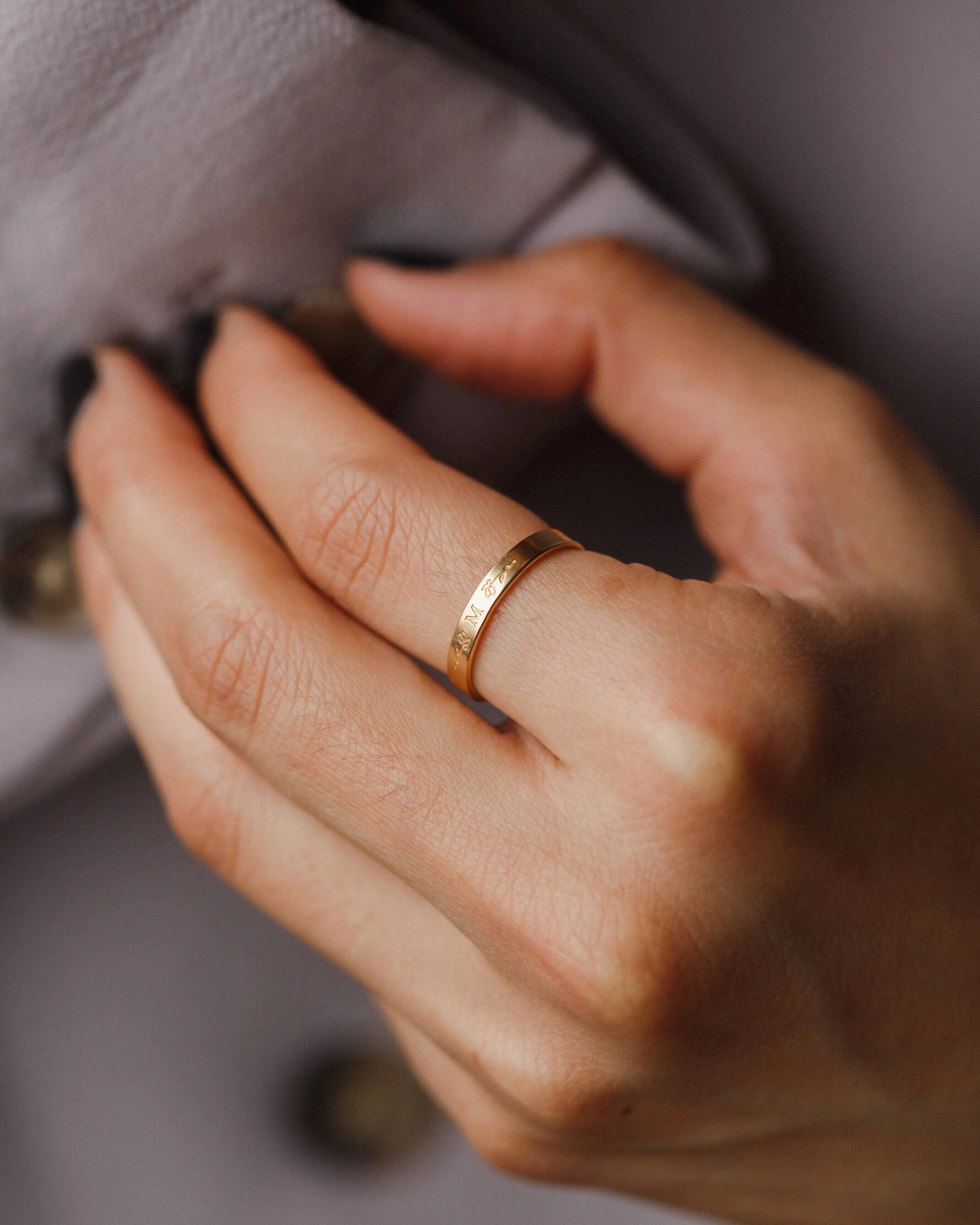 Personalized Floral Frame Band Minimalist Work Modern Sign