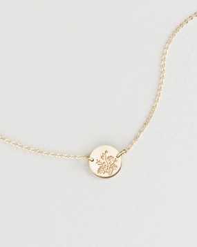 Artful Accent Modern Event Small Flora Link Necklace