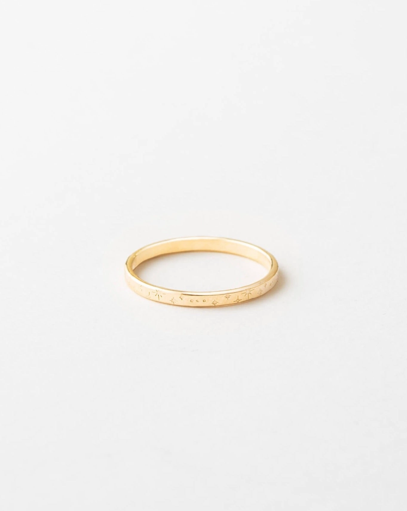 Branded Piece Stardust Ring