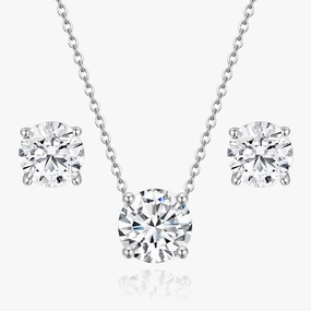 Solitaire 1.0ct CZ Set in Sterling Silver Gleaming Gem Charming Style