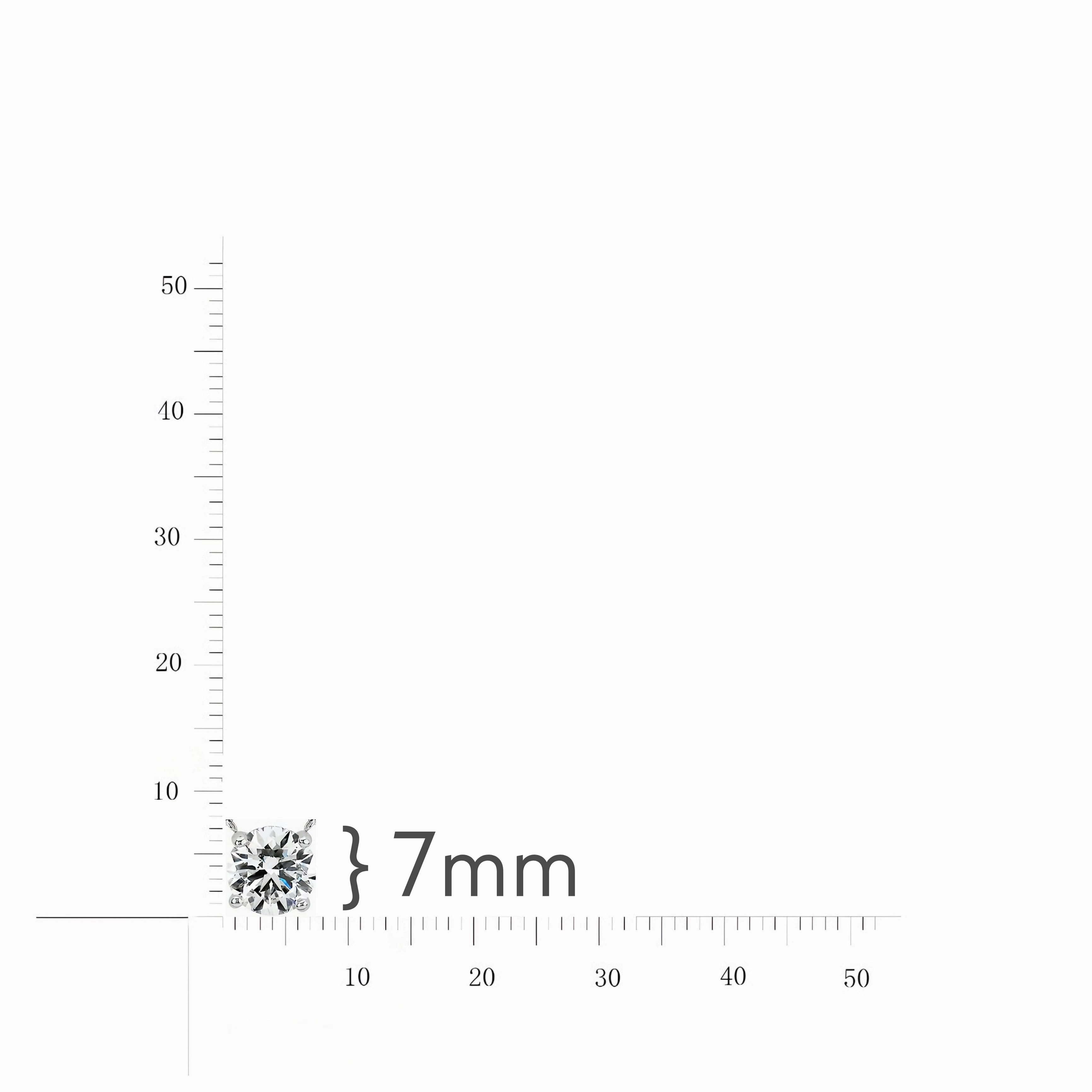 Rhodium Plated Sterling Silver CZ Solitaire Necklace Shimmering Glow Classic Touch