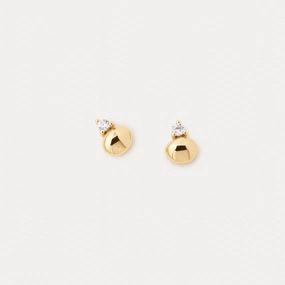 Gleaming Pebble Studs Opulent Ornament Pretty Ornament
