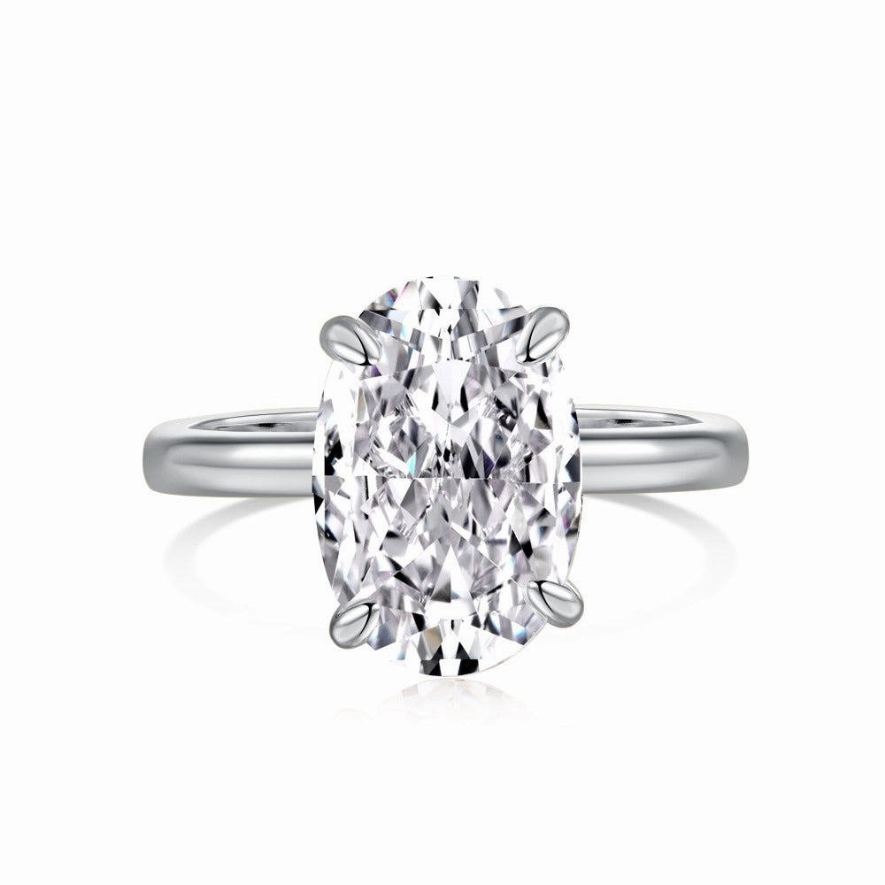 Oval Ring | S925 | CZ Simple Craft