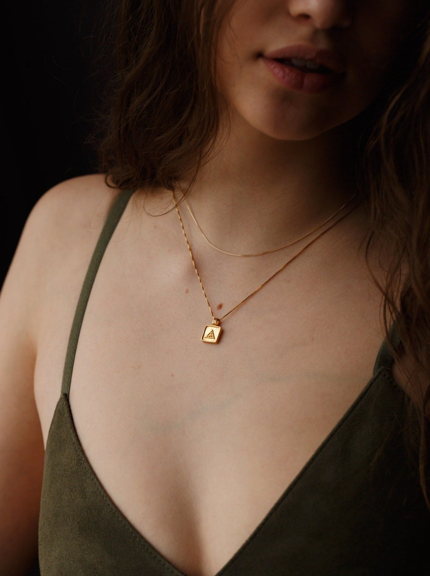 Beautiful Ornament For Daughter Enneagram Type Three Necklace