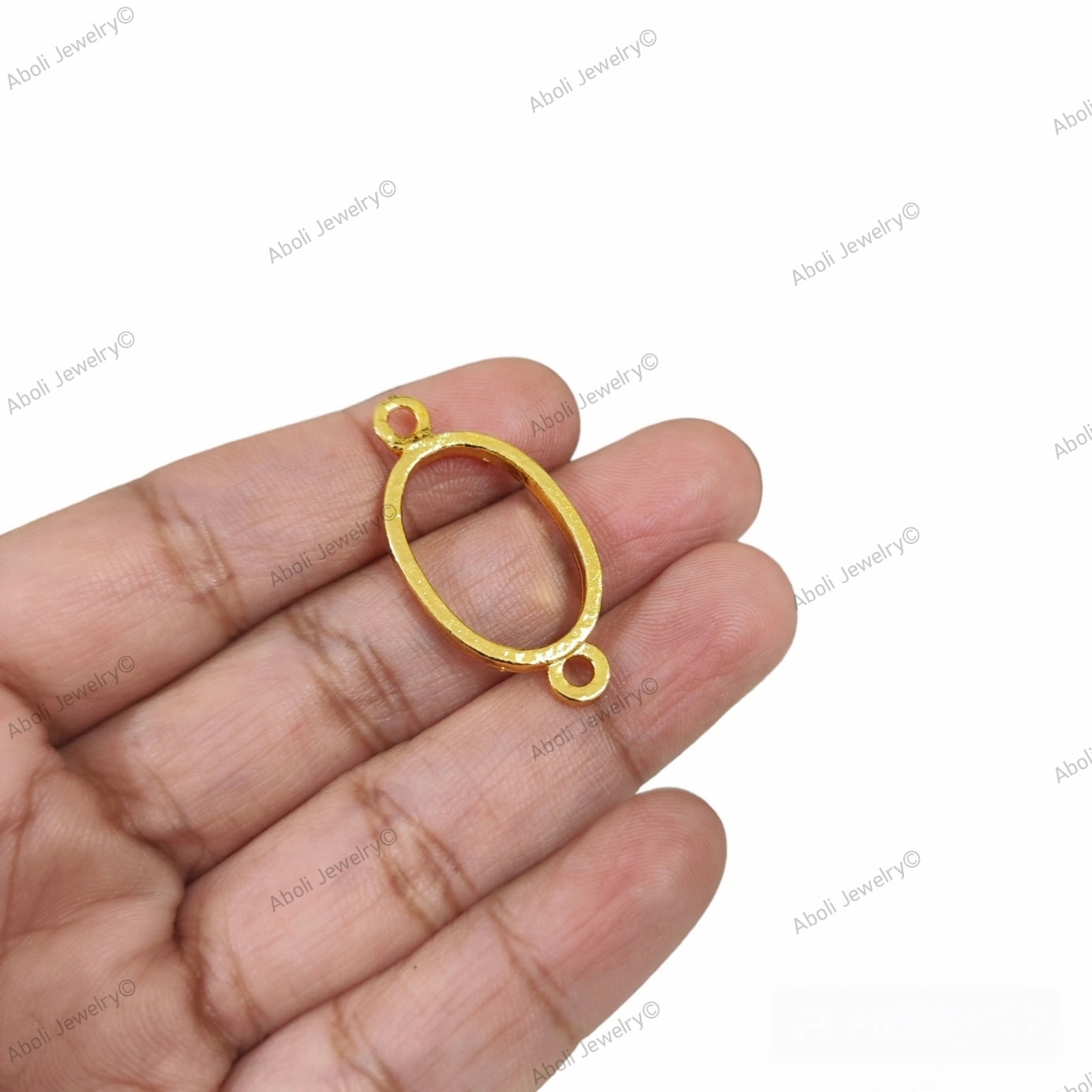Resin Rakhi Resin Bracelet Bezels Golden oval Resin rakhi bezel connector open resin connectors resin frame bracelet links Engagement Style