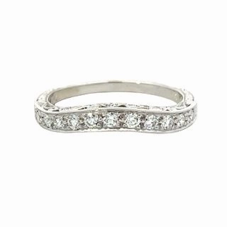 Ridgeland Band with 5-stone filigree side Matching accessory Gentle Balance