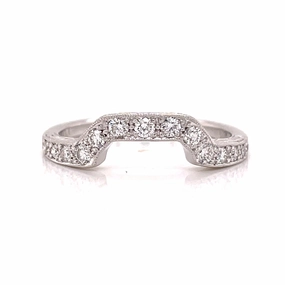 Gorgeous Design Customizable Appearance RIDGELAND DEEP CURVE DIAMOND BAND