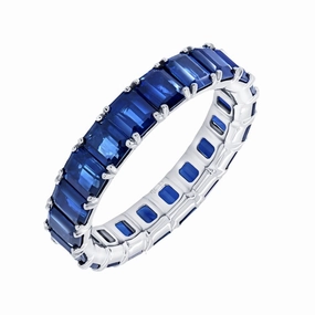 SAPPHIRE ETERNITY BAND Durable Statement