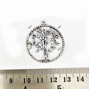 Glam Pairing Silver tree of life charm pendant tree charm CHMS94