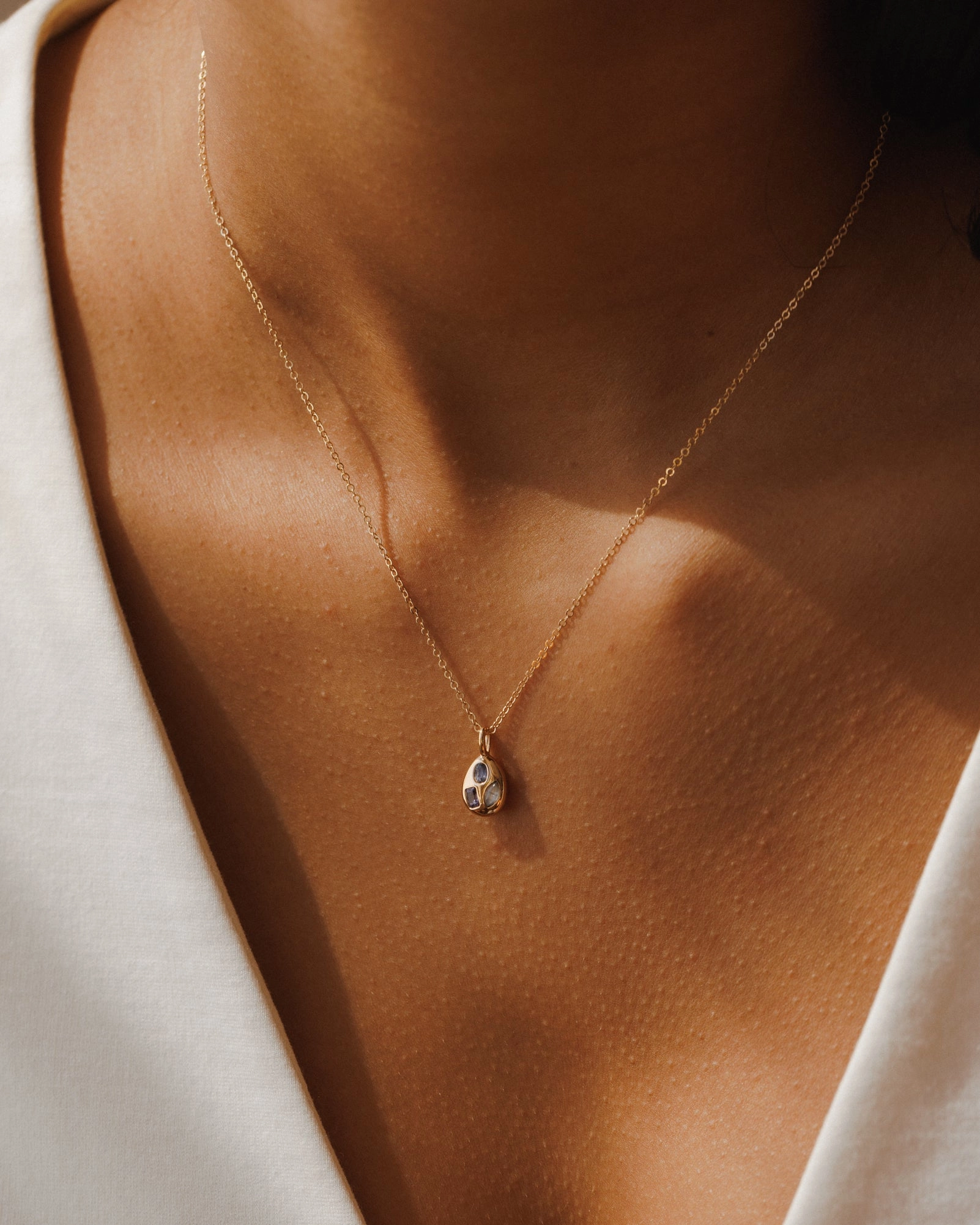 Sparkling Piece I Am Necklace