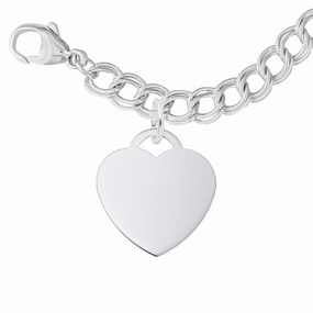 Develop Character Minimalist Aesthetic MED. HEART BRACELET SET
