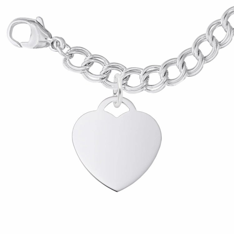 Develop Character Minimalist Aesthetic MED. HEART BRACELET SET