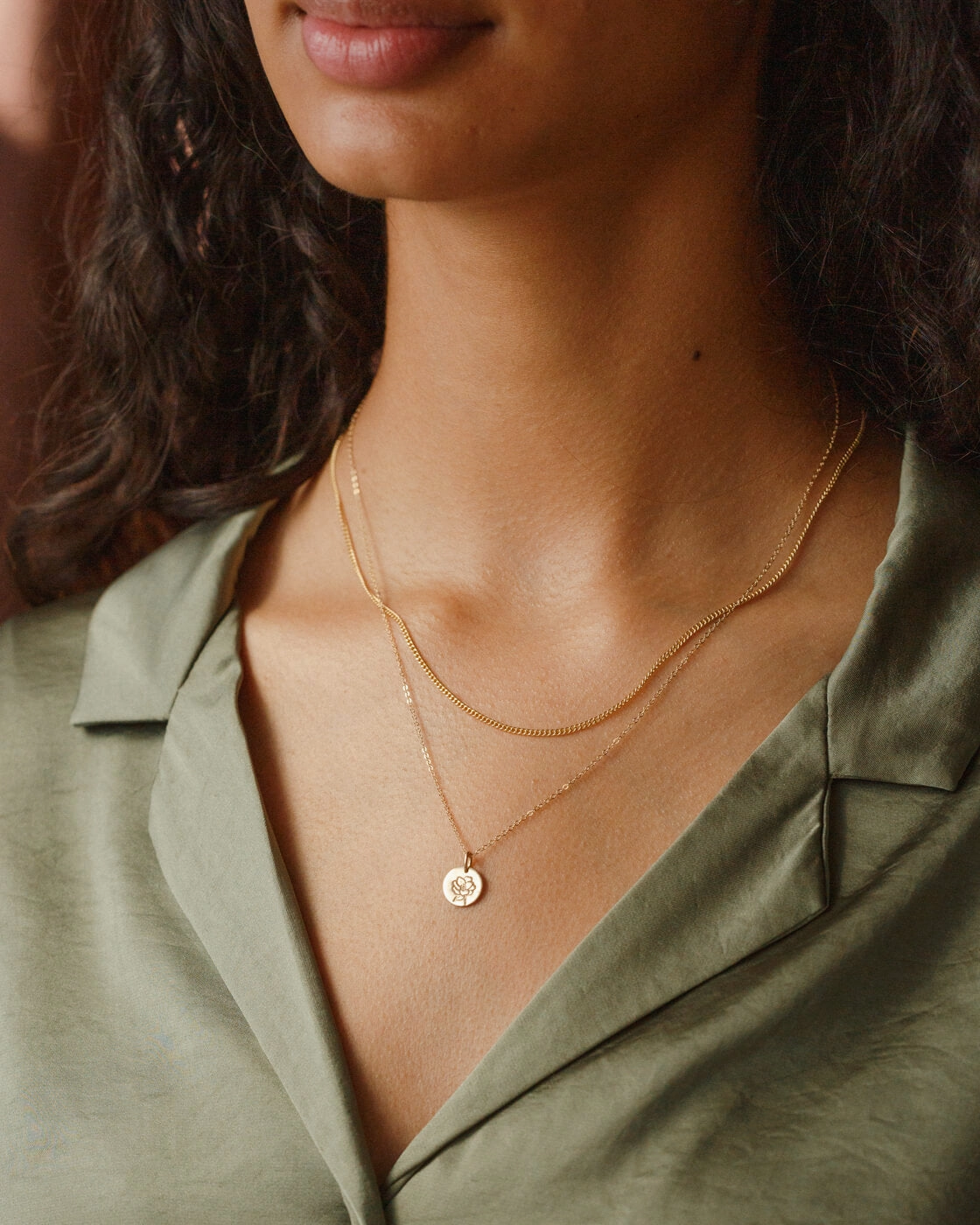 Summer Present Stunning Piece Small Flora Necklace