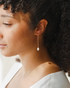 Margot Earrings Polygonal Ornament