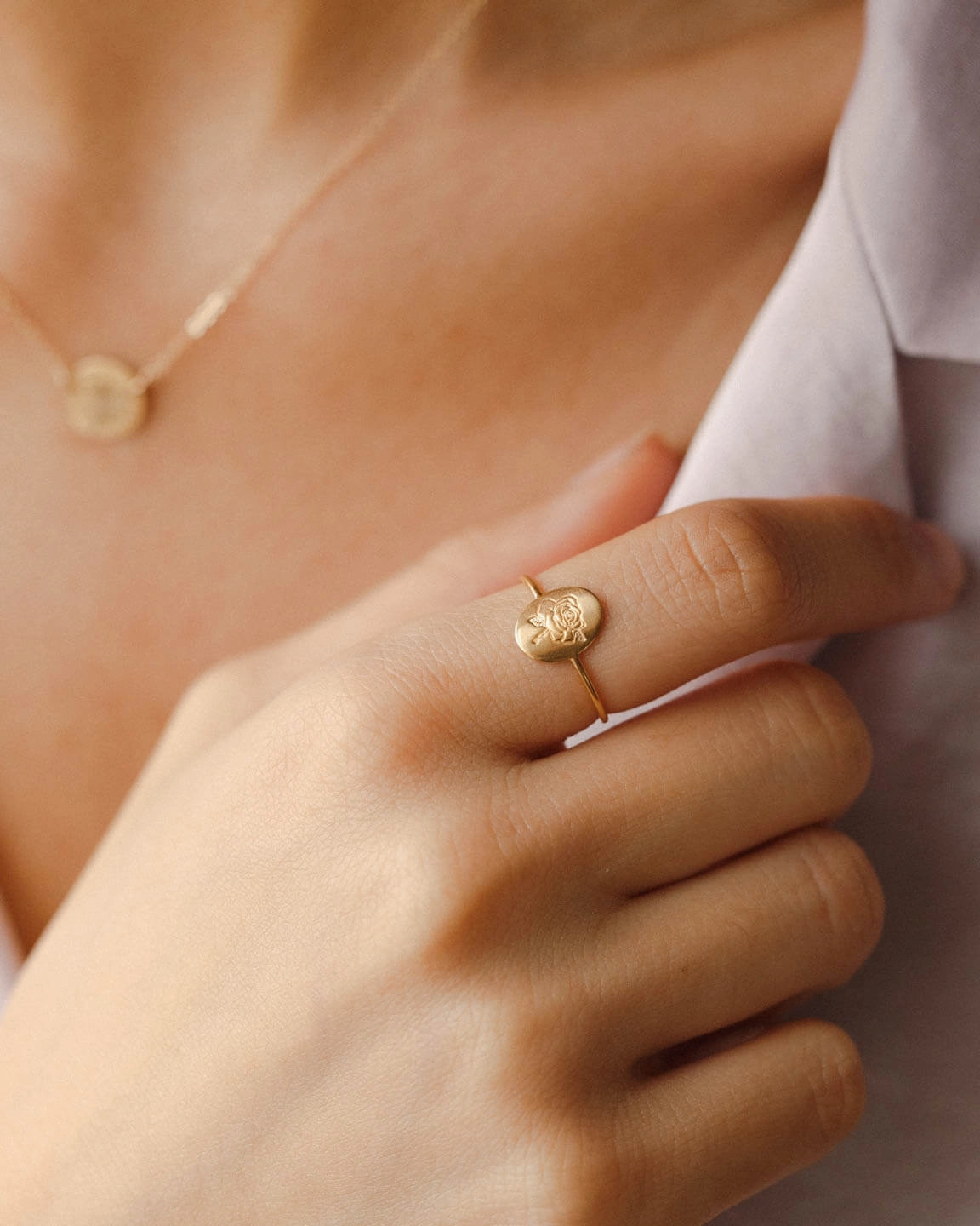 Fresh Finish Birth Flower Ring