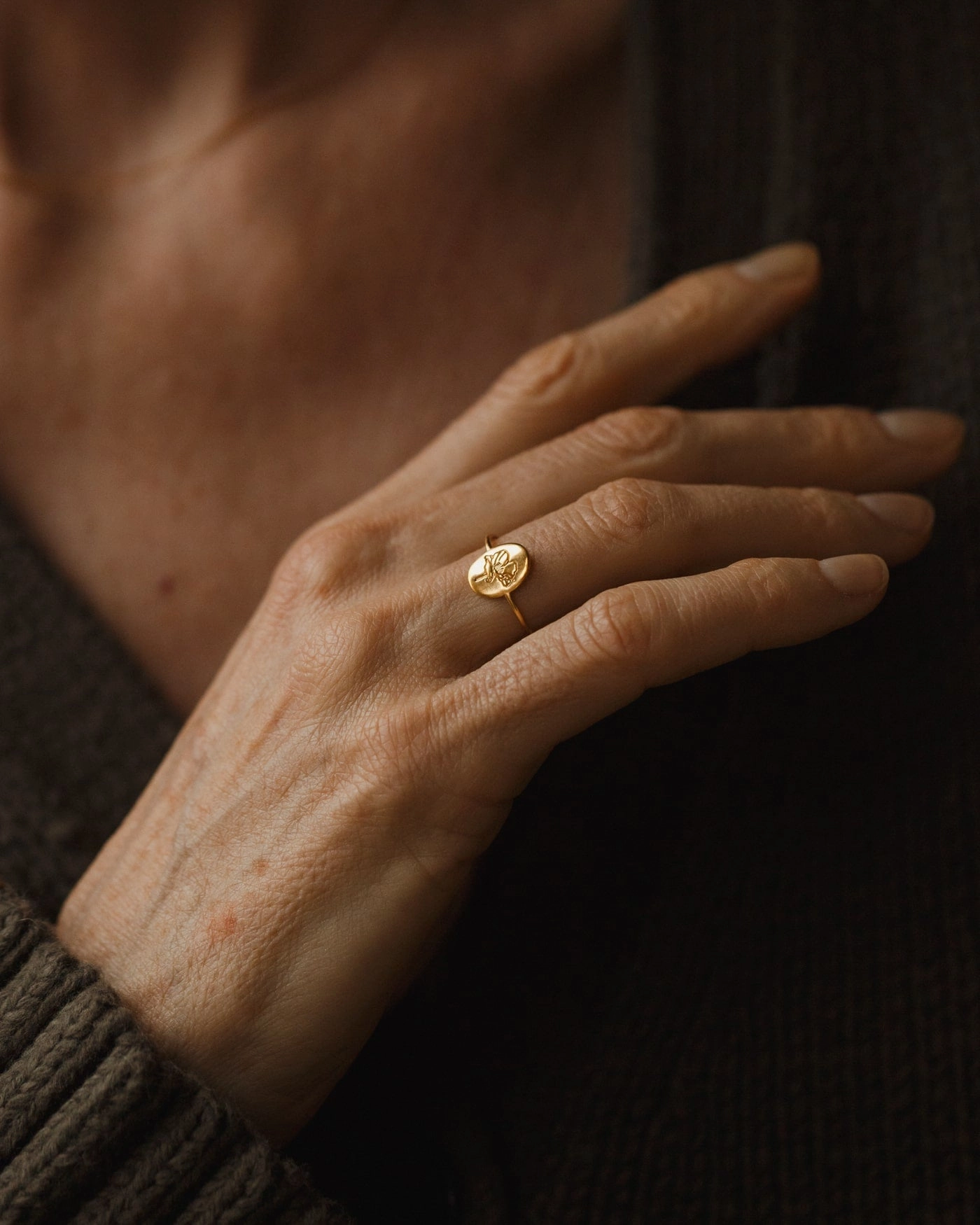 Birth Flower Ring Holiday Accent Elegant adornment