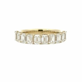 Classic Gift 14ky Emerald Cut Diamond Anniversary Band (2.22cttw)