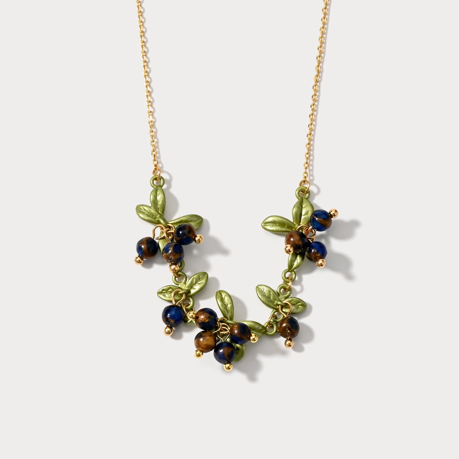 Blueberry Necklace Edgy Mood Glamorous Gem