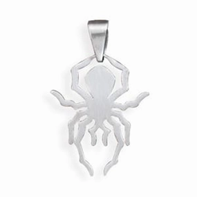 Spider Pendant 316L Surgical Stainless Steel Hypoallergenic, Pendant Only Luxury Design Pieces Stylish Style