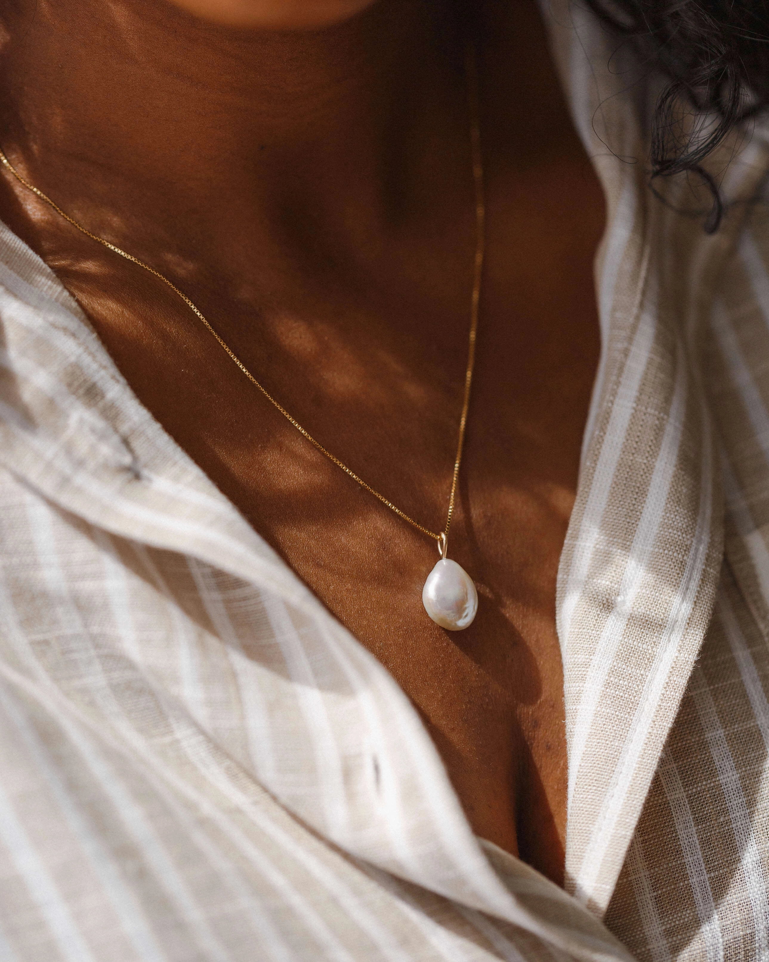 Baroque Pearl Necklace Private Adornment Decorating Accessory