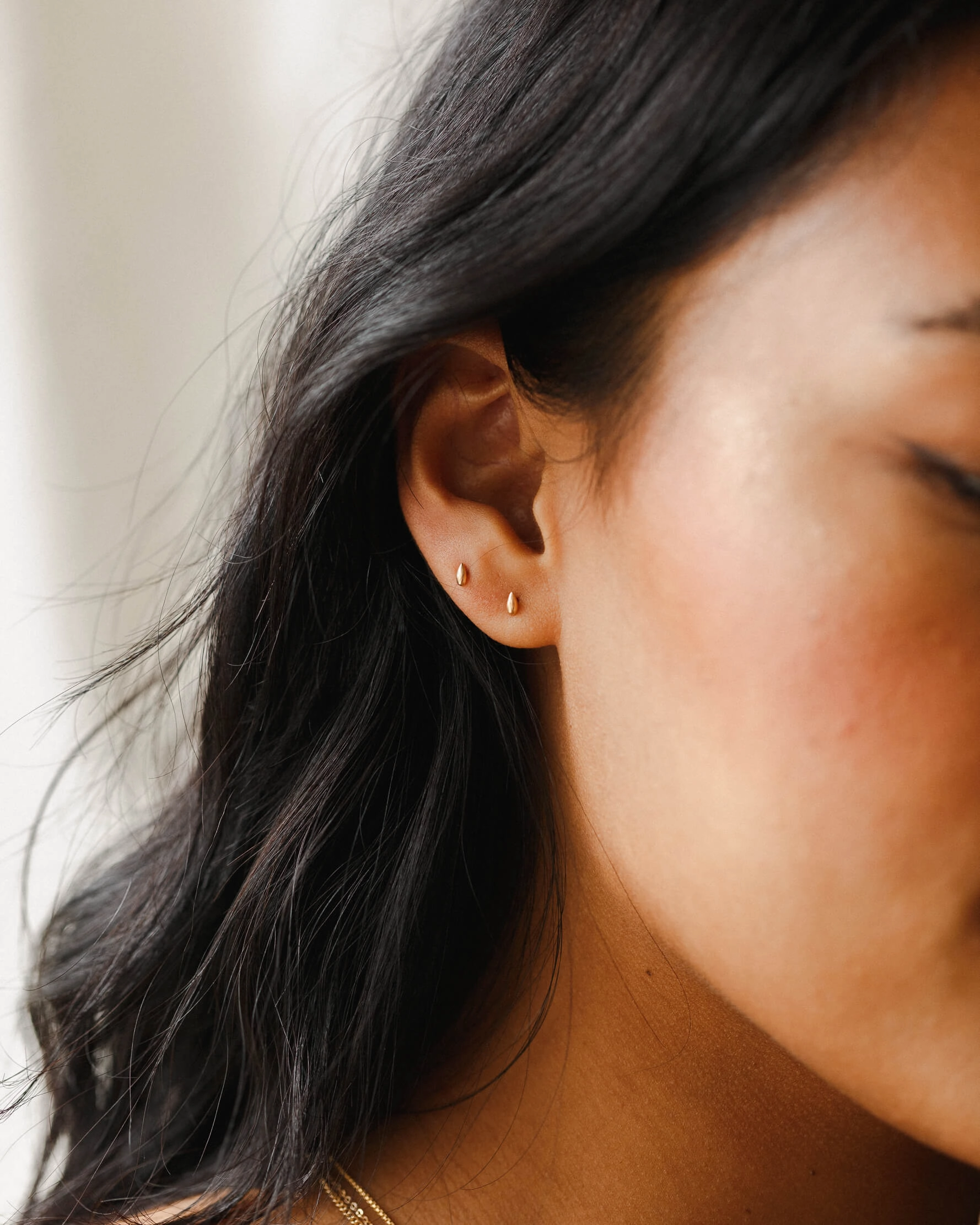 Teardrop Studs Splendid Adornment Timeless Jewelry