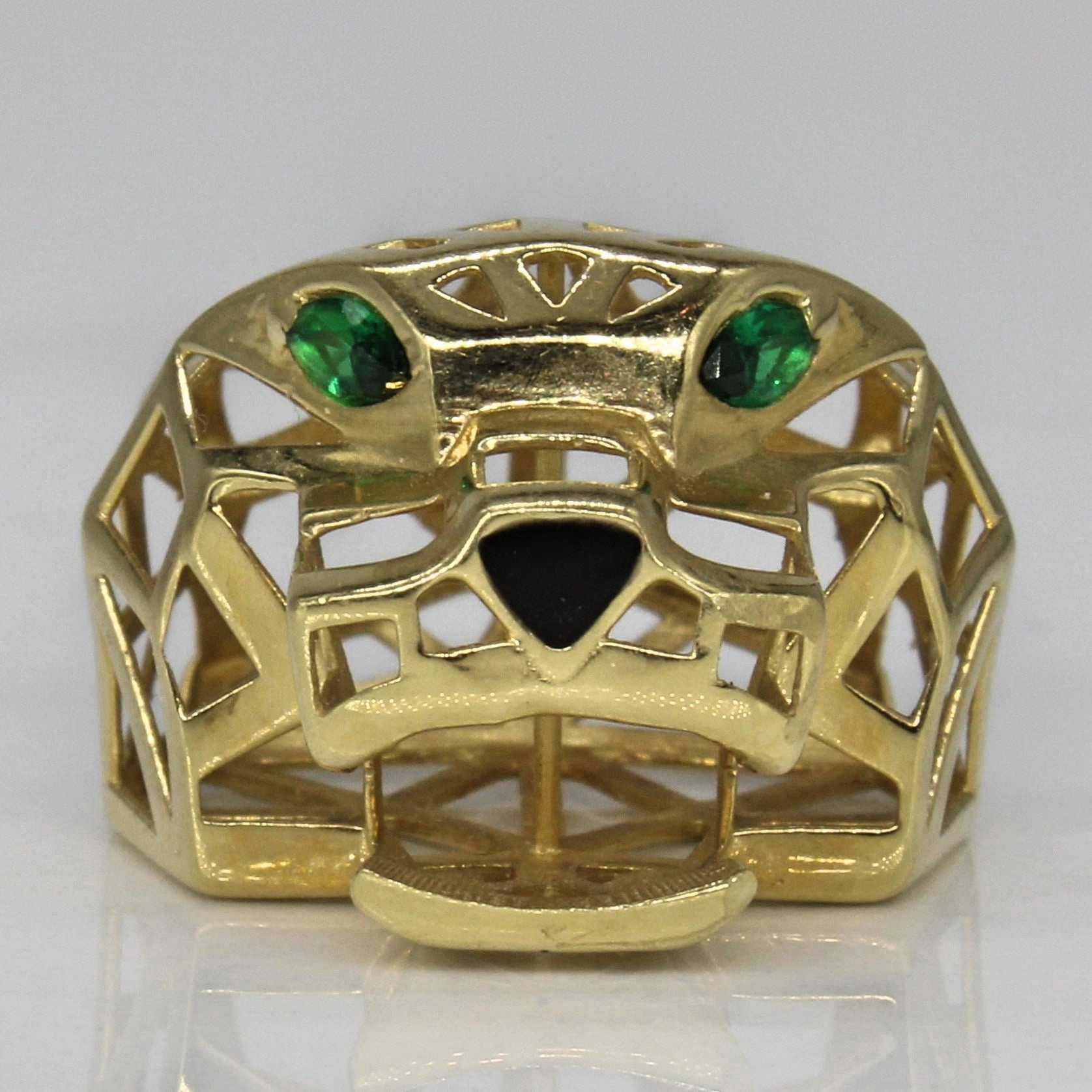 Romantic Occasion Cartier Inspired Panther Pendant | 0.07ct, 0.06ctw |