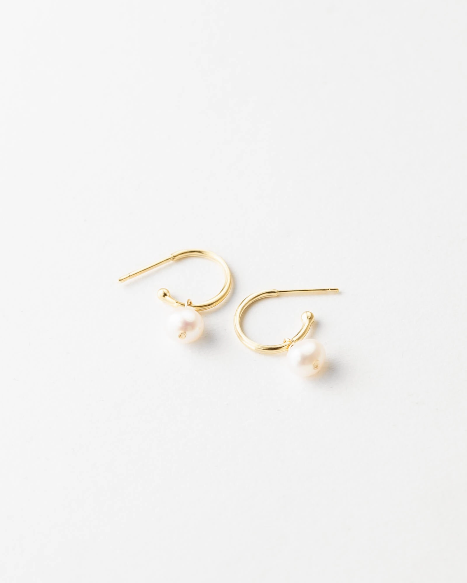 Sia Pearl Huggie Hoops Safe Element decorative item