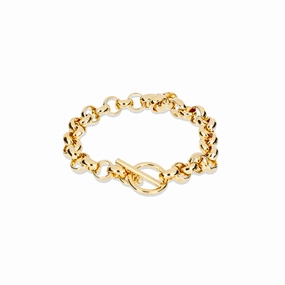 Celestial Fashion Chunky Rolo Link Chain Bracelet
