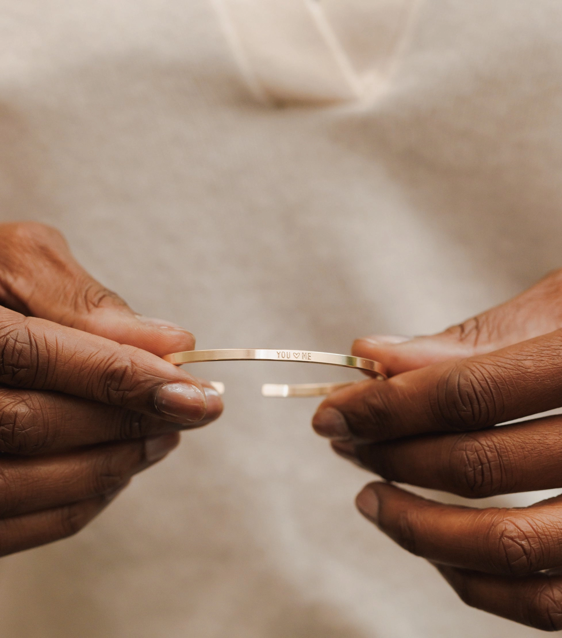 Solid Gold Novel Cuff Bracelet Rare Access Hand-Painted Art