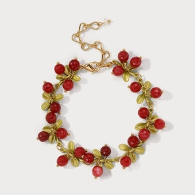 Cranberry Bracelet Glam Light Luxe Glow