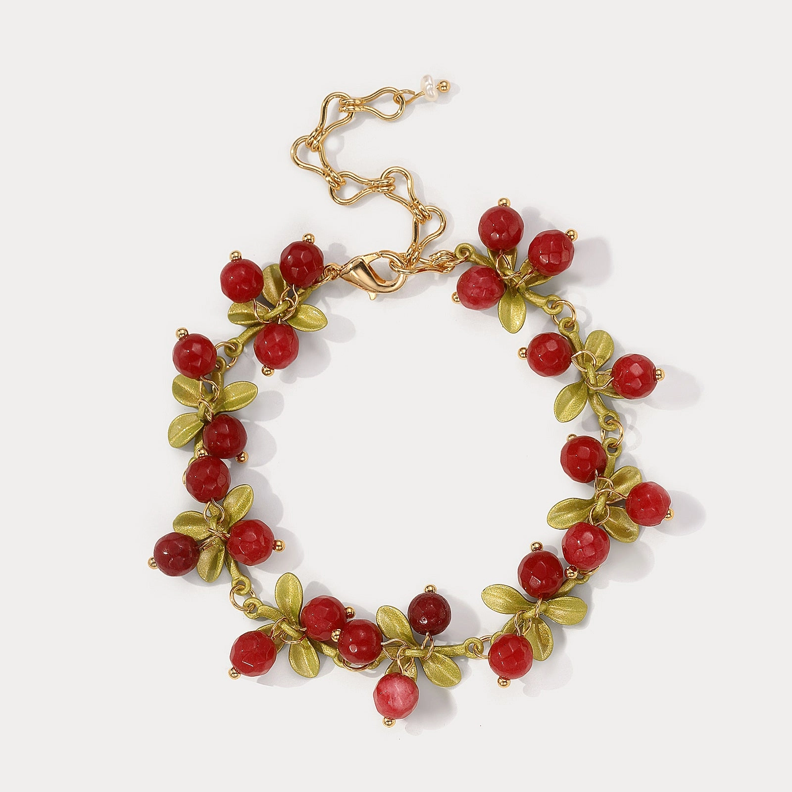 Cranberry Bracelet Glam Light Luxe Glow