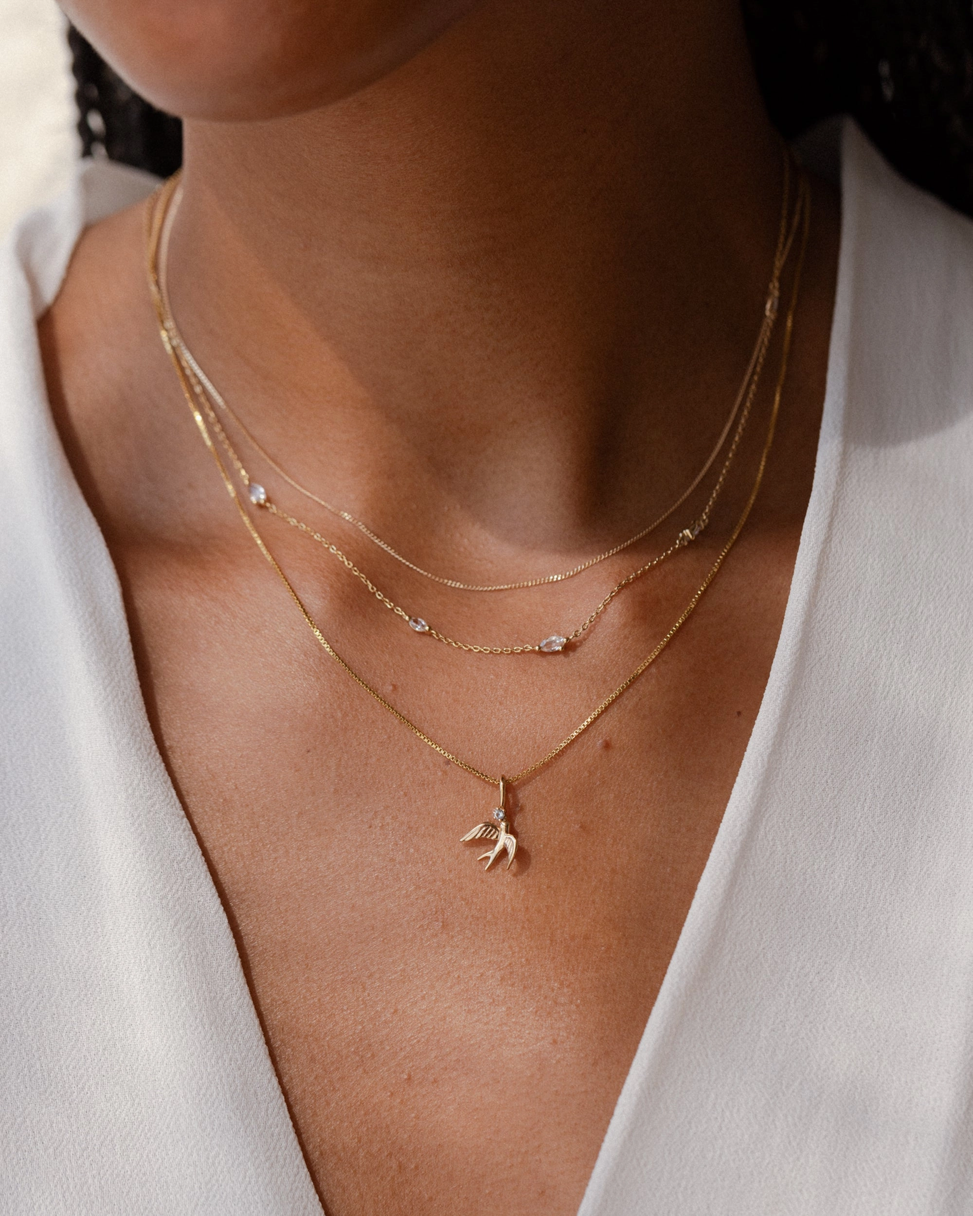 Dazzling Touch Outdoor Event Swallow Charm