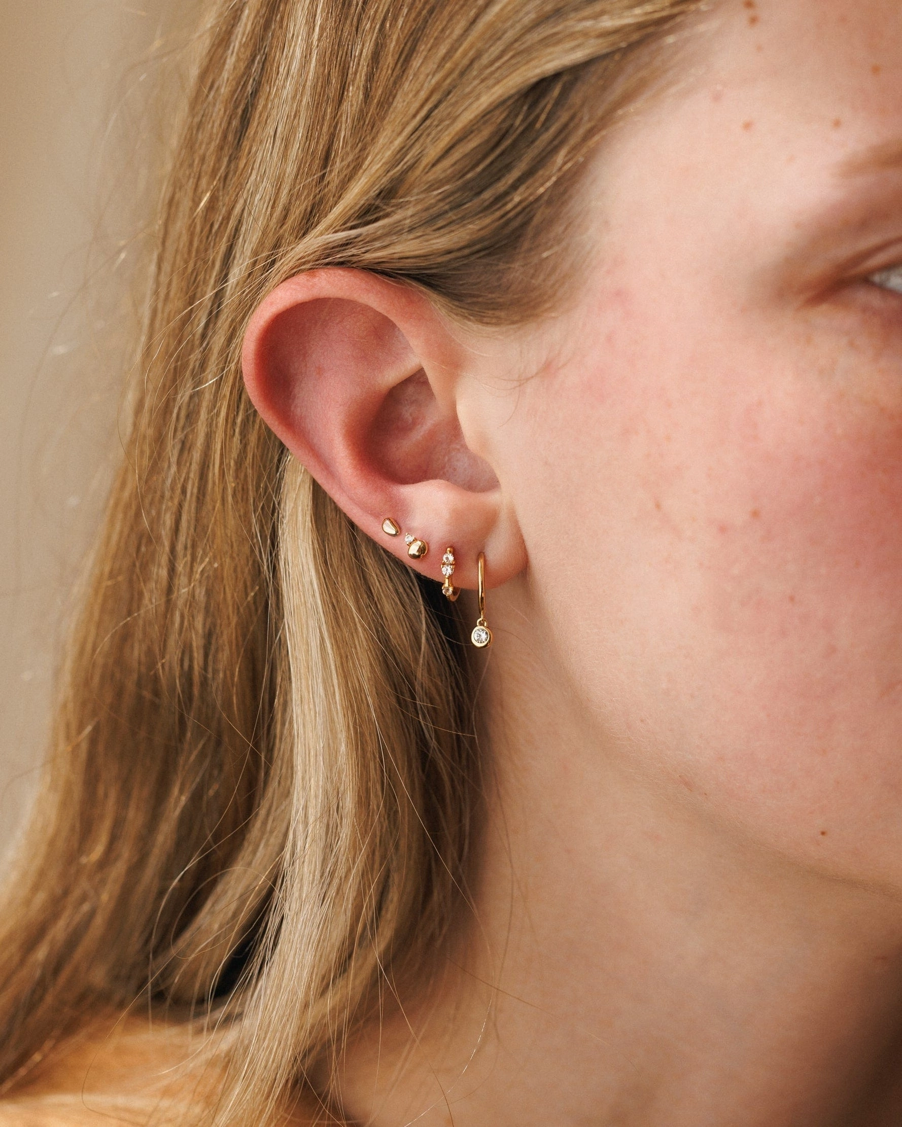 Serenity Earring Set Embellished piece Modernist Trinket